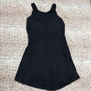 JoyLab Black Midi Dress